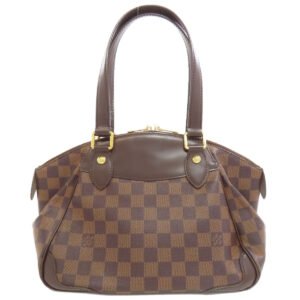 LOUIS VUITTON Handbag N41117 Damier canvas Brown Verona PM | AlmaBagz