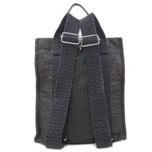 HERMES Backpack canvas gray Her Line add PM Women Used | AlmaBagz