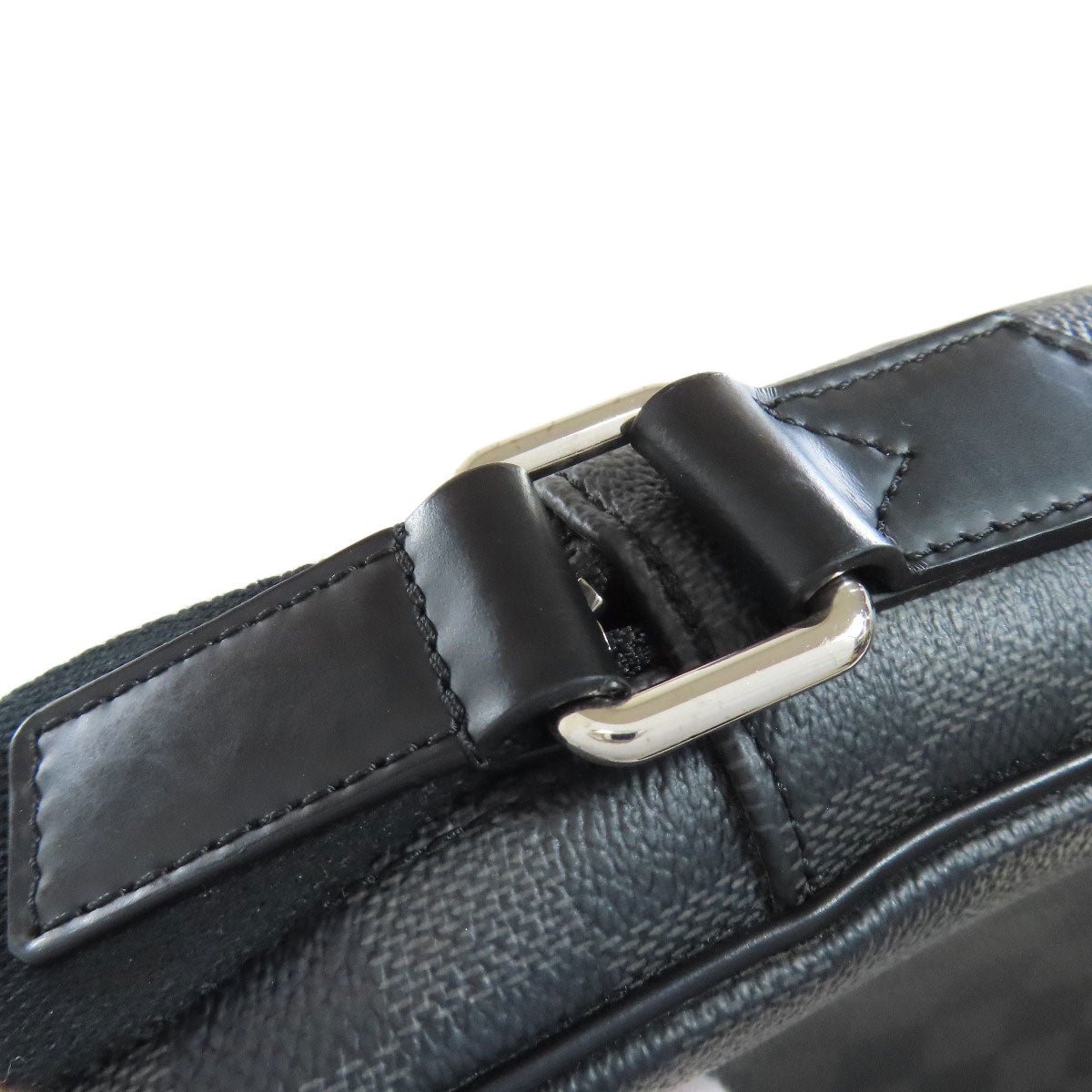 LOUIS VUITTON Shoulder Bag N41408 Damier canvas black Diton PM | AlmaBagz - Image 12