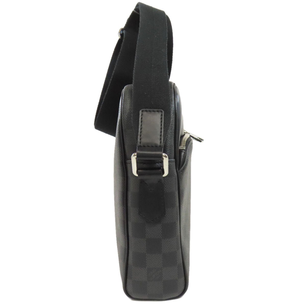 LOUIS VUITTON Shoulder Bag N41408 Damier canvas black Diton PM | AlmaBagz - Image 2