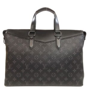 LOUIS VUITTON Business bag M40566 Monogram Eclipse black Briefcase Explorer | AlmaBagz