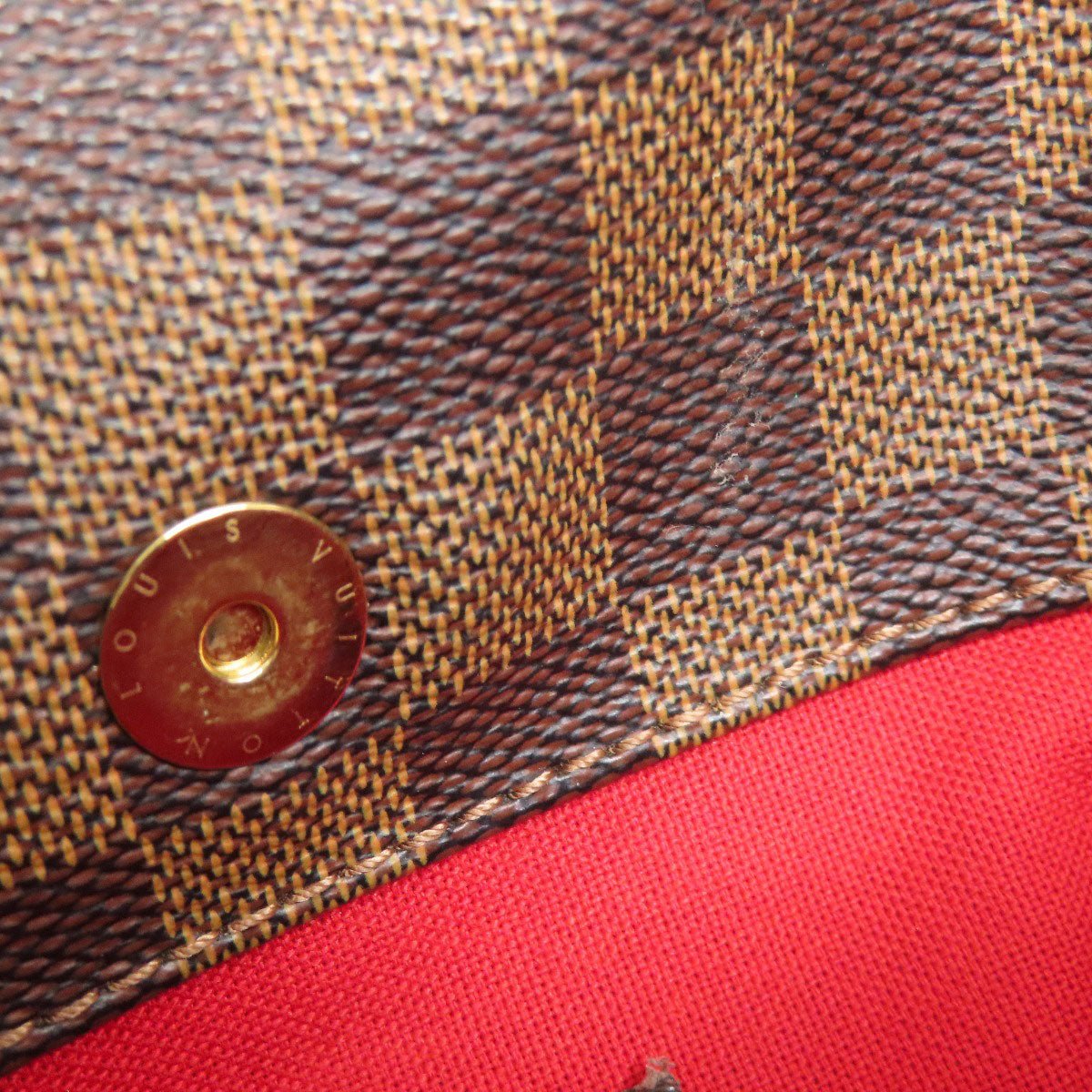 LOUIS VUITTON Shoulder Bag N42251 Damier canvas Brown Bloomsbury PM | AlmaBagz - Image 8