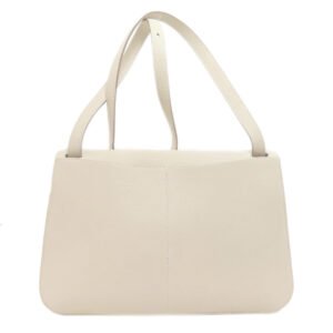 HERMES Handbag Taurillon Clemence white Arzan 31 SilverMetal | AlmaBagz