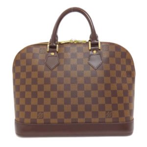 LOUIS VUITTON Handbag N51131 Damier canvas Brown Alma | AlmaBagz