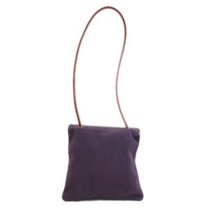 HERMES Shoulder Bag canvas Navy Sac Aline MM | AlmaBagz
