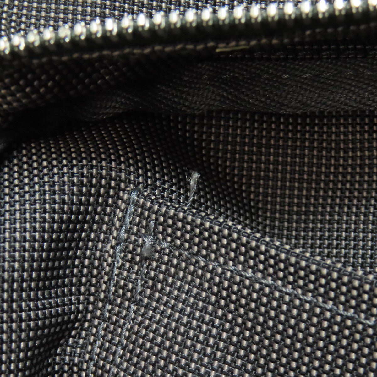 HERMES Handbag canvas gray Her LineMM | AlmaBagz - Image 7