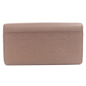 LOUIS VUITTON Long Wallet Purse M68708 Ann Platt beige Portefeuille Sara | AlmaBagz