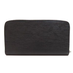 LOUIS VUITTON Long Wallet Purse M61857 Epi black Zippy wallet | AlmaBagz
