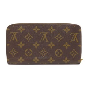 LOUIS VUITTON Long Wallet Purse M69750 Monogram canvas Brown Zippy Wallet Vivienne | AlmaBagz