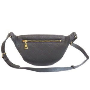 LOUIS VUITTON Sling bag M44812 Ann Platt black Bum bag | AlmaBagz