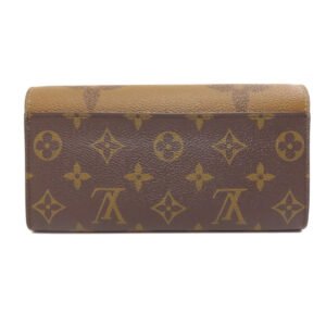 LOUIS VUITTON Long Wallet Purse M80726 Monogram Giant Brown Portefeuille Sara | AlmaBagz