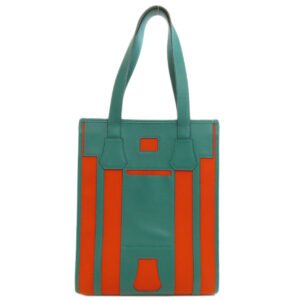 HERMES Tote Bag canvas Orange Petite Ash Belle | AlmaBagz