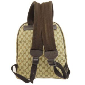 GUCCI Backpack 449906 canvas Brown GG outlet | AlmaBagz