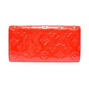 Louis Vuitton Red Canvas  wallet accessories | AlmaBagz