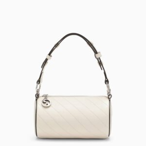 Gucci Gucci Blondie Mini White Leather Bag Women | AlmaBagz