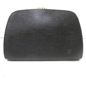 Louis Vuitton Black Leather Dauphine wallet accessories | AlmaBagz