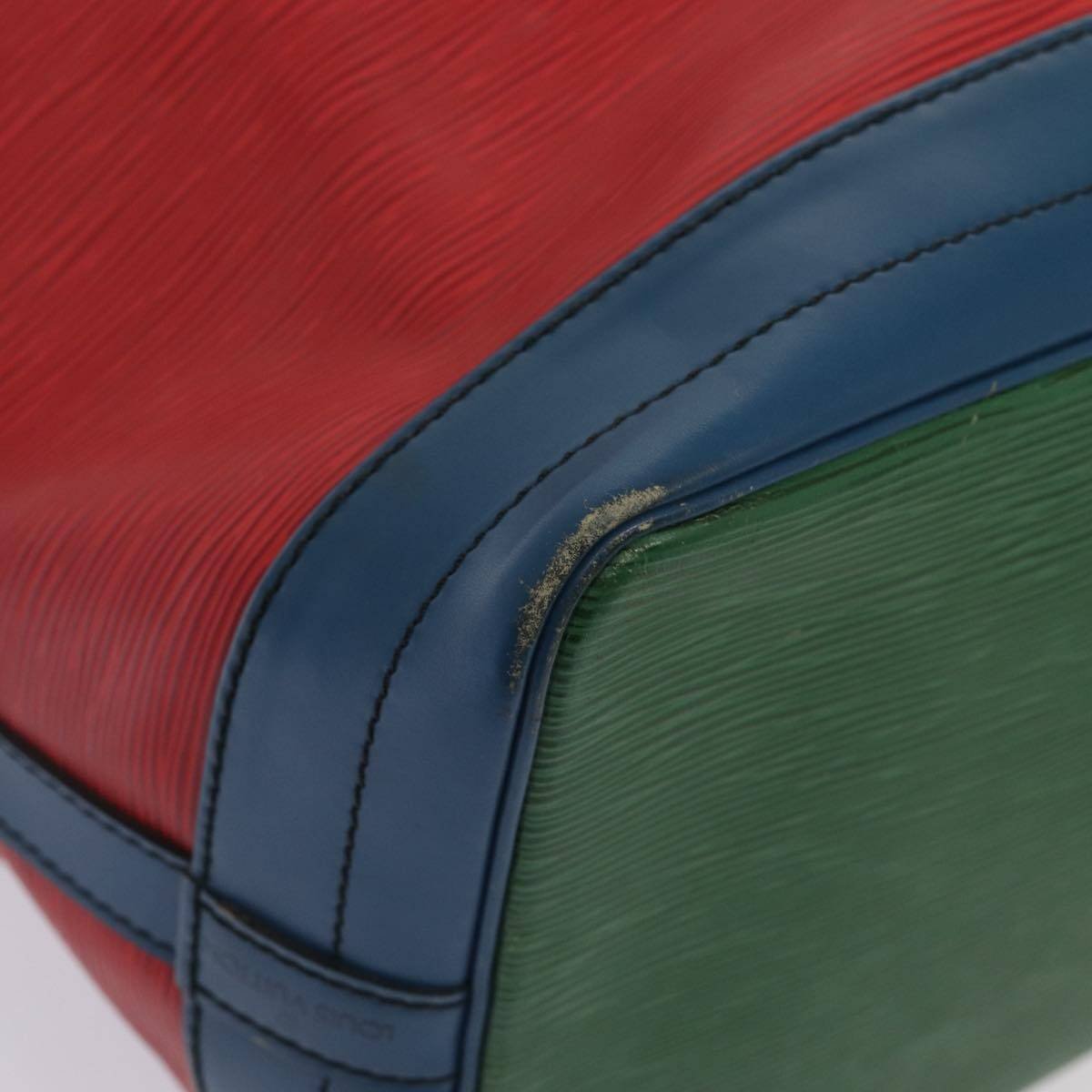 LOUIS VUITTON Epi Toriko Color Noe ShoulderBag Red Blue Green M44084 Auth 76182 | AlmaBagz - Image 15