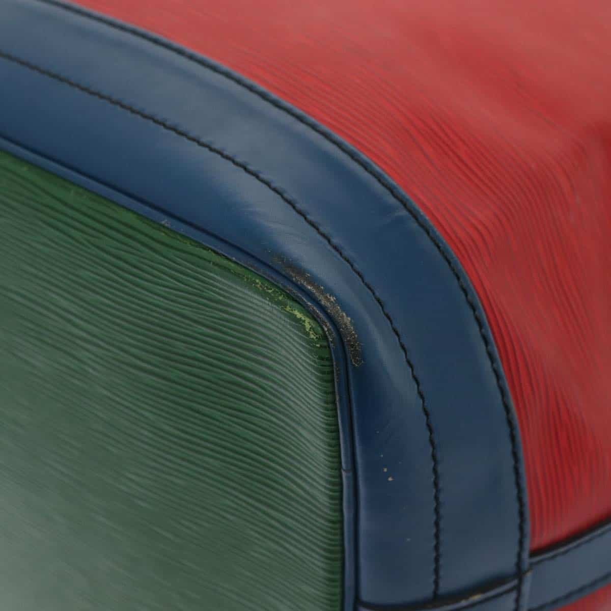 LOUIS VUITTON Epi Toriko Color Noe ShoulderBag Red Blue Green M44084 Auth 76182 | AlmaBagz - Image 16
