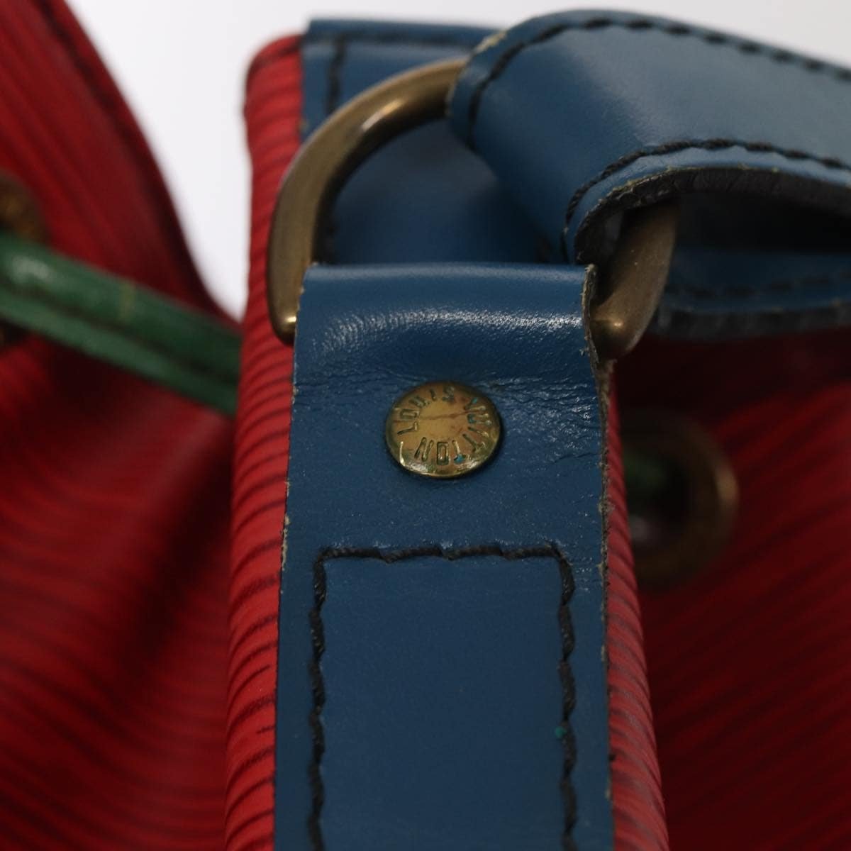 LOUIS VUITTON Epi Toriko Color Noe ShoulderBag Red Blue Green M44084 Auth 76182 | AlmaBagz - Image 19