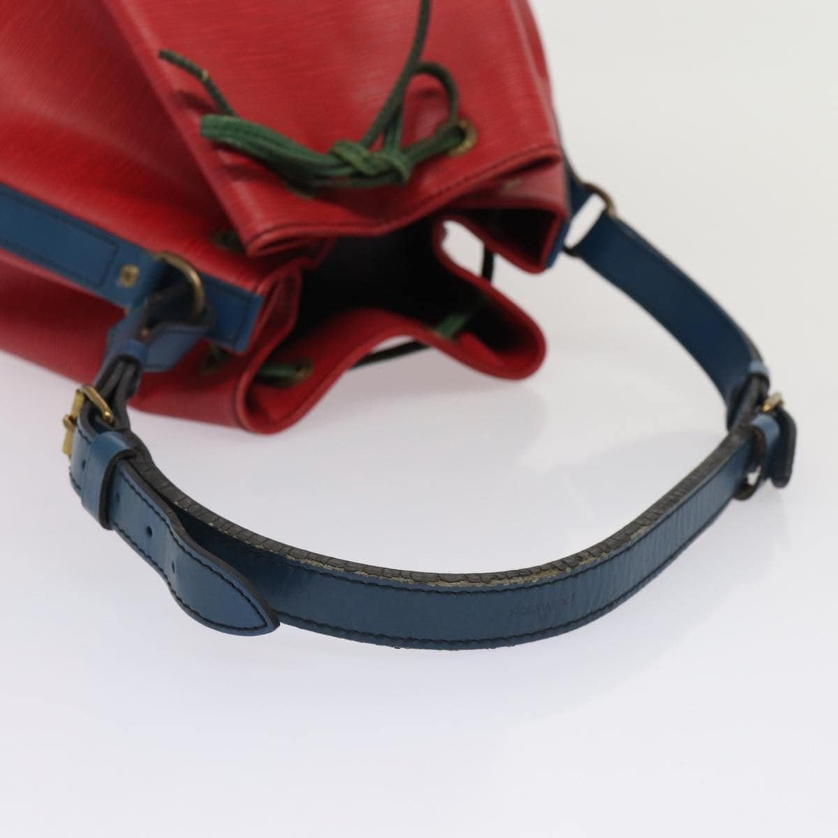 LOUIS VUITTON Epi Toriko Color Noe ShoulderBag Red Blue Green M44084 Auth 76182 | AlmaBagz - Image 7