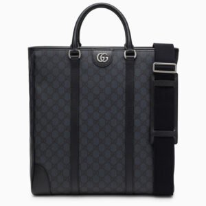 Gucci Ophidia Gg Medium Shopping Bag Blue Men | AlmaBagz