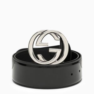 Gucci Gg Black Leather Belt Women | AlmaBagz
