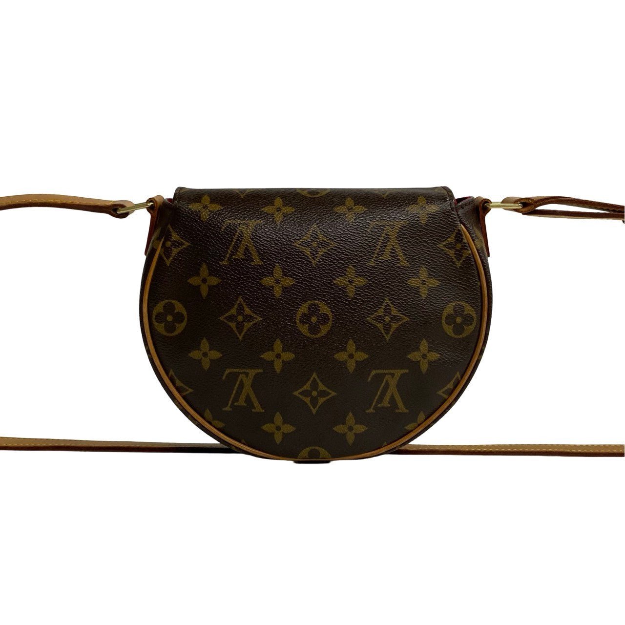 LOUIS VUITTON Shoulder Bag leather Brown Tamburan | AlmaBagz - Image 4