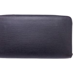 Louis Vuitton Black Leather Portefeuille zippy wallet accessories | AlmaBagz