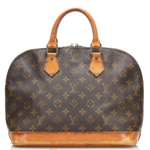 Louis Vuitton Brown Canvas Alma handbag bag | AlmaBagz