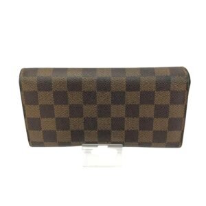 Louis Vuitton Brown Canvas Sarah wallet accessories | AlmaBagz