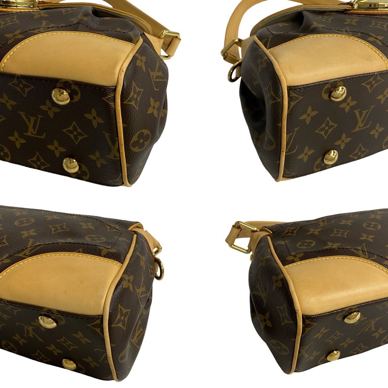 LOUIS VUITTON Shoulder Bag leather Brown Monogram Beverly MM | AlmaBagz - Image 6