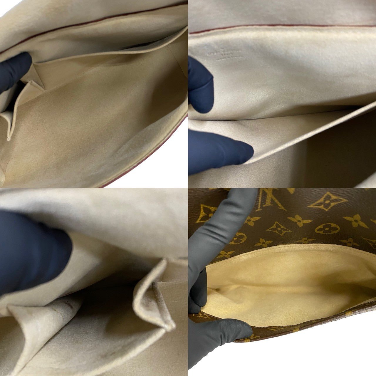 LOUIS VUITTON Shoulder Bag leather Brown Monogram Beverly MM | AlmaBagz - Image 8