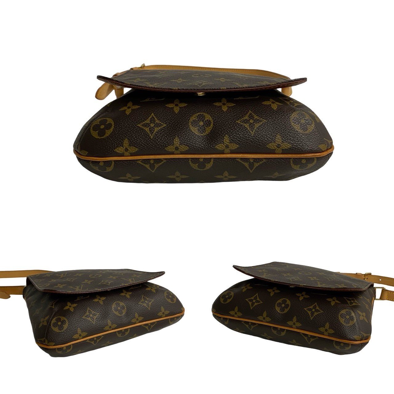 LOUIS VUITTON Shoulder Bag leather Brown Monogram Musette Salsa | AlmaBagz - Image 6