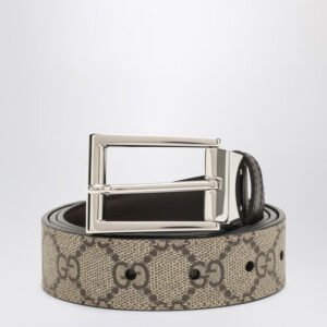 Gucci Reversible Beige Belt Men | AlmaBagz
