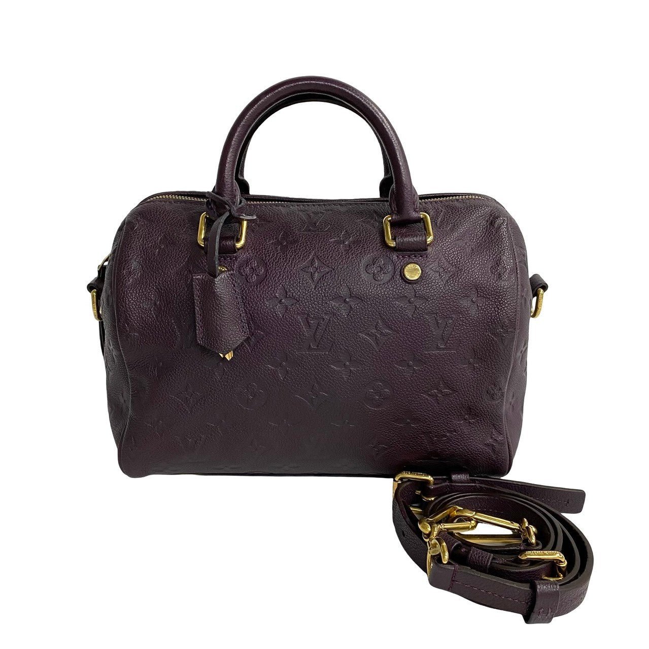 LOUIS VUITTON Shoulder Bag Monogram Ann Platt purple Monogram Ann Platt Speedy 25 bandouliere | AlmaBagz