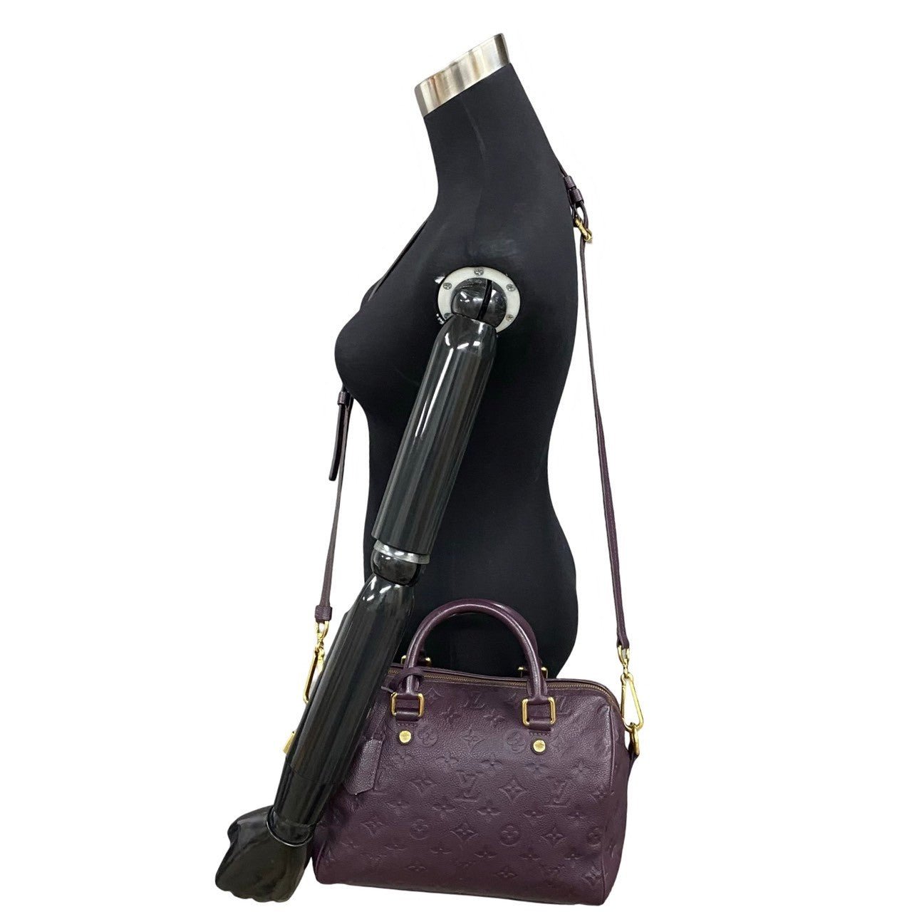 LOUIS VUITTON Shoulder Bag Monogram Ann Platt purple Monogram Ann Platt Speedy 25 bandouliere | AlmaBagz - Image 3