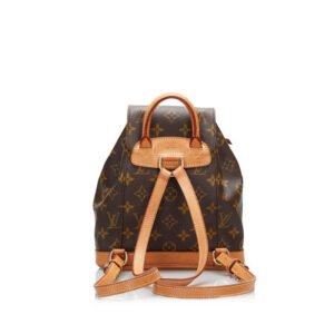 Louis Vuitton Brown Canvas Montsouris backpack bag | AlmaBagz