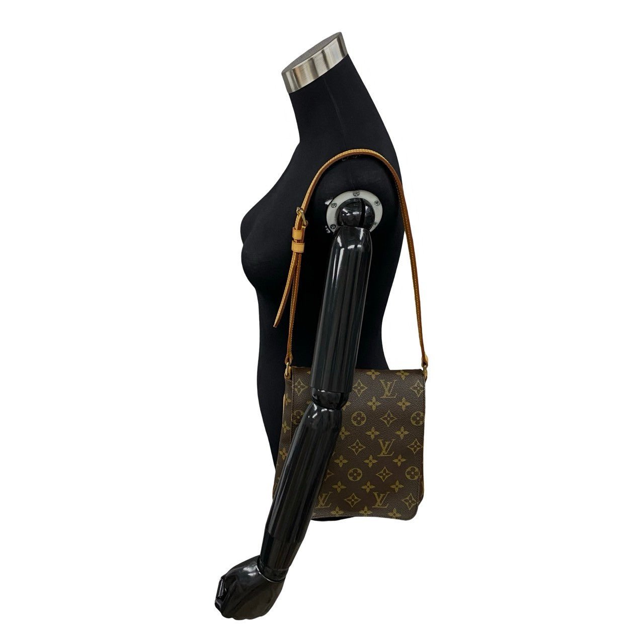 LOUIS VUITTON Shoulder Bag leather Brown Monogram Musette Salsa | AlmaBagz - Image 2