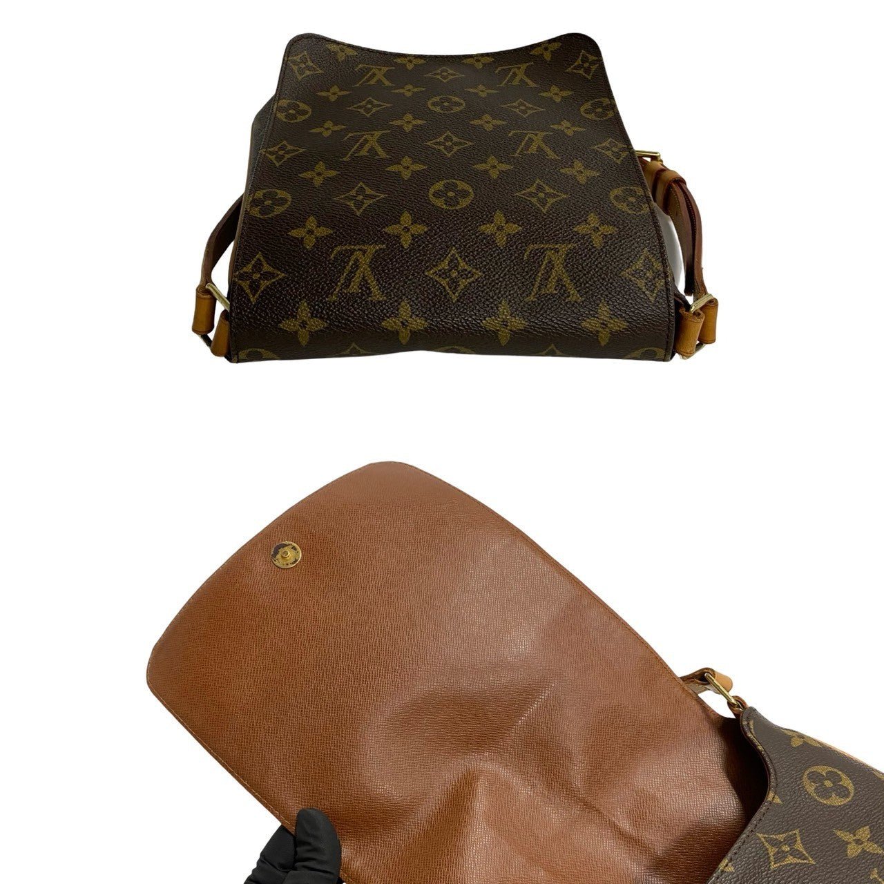 LOUIS VUITTON Shoulder Bag leather Brown Monogram Musette Salsa | AlmaBagz - Image 8