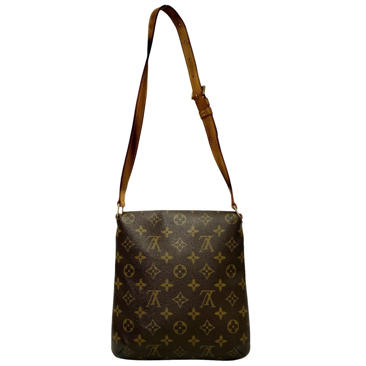 LOUIS VUITTON Shoulder Bag leather Brown Monogram Musette Salsa | AlmaBagz - Image 4