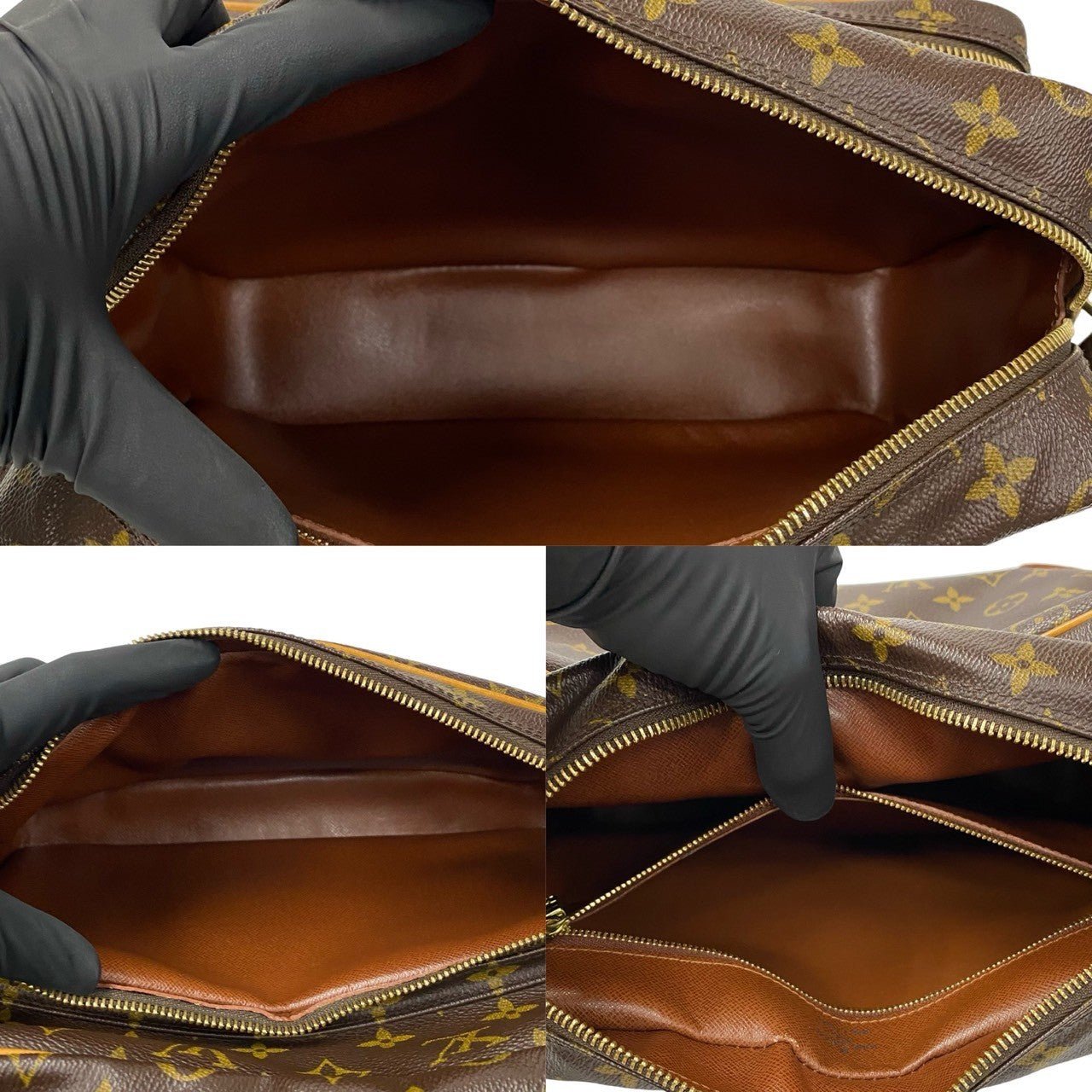 LOUIS VUITTON Shoulder Bag leather Brown Monogram Nil | AlmaBagz - Image 8