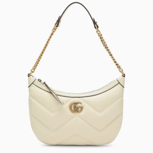 Gucci Gg Marmont Small Shoulder Bag White Women | AlmaBagz