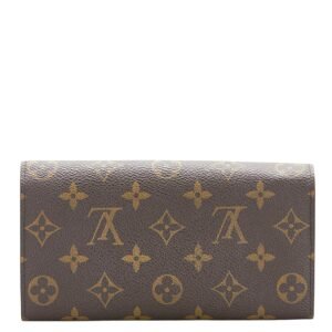 Louis Vuitton Brown Canvas Sarah wallet accessories | AlmaBagz