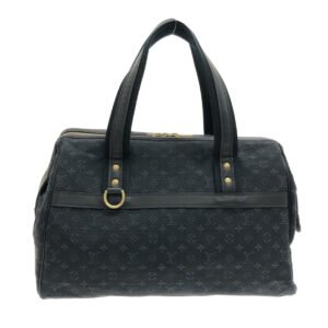 Louis Vuitton Blue Canvas Josephine handbag bag | AlmaBagz