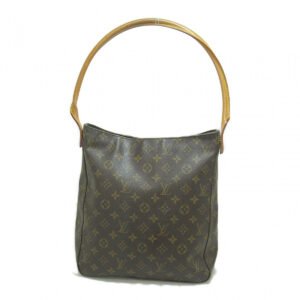 Louis Vuitton Brown Canvas Looping shopper bag | AlmaBagz