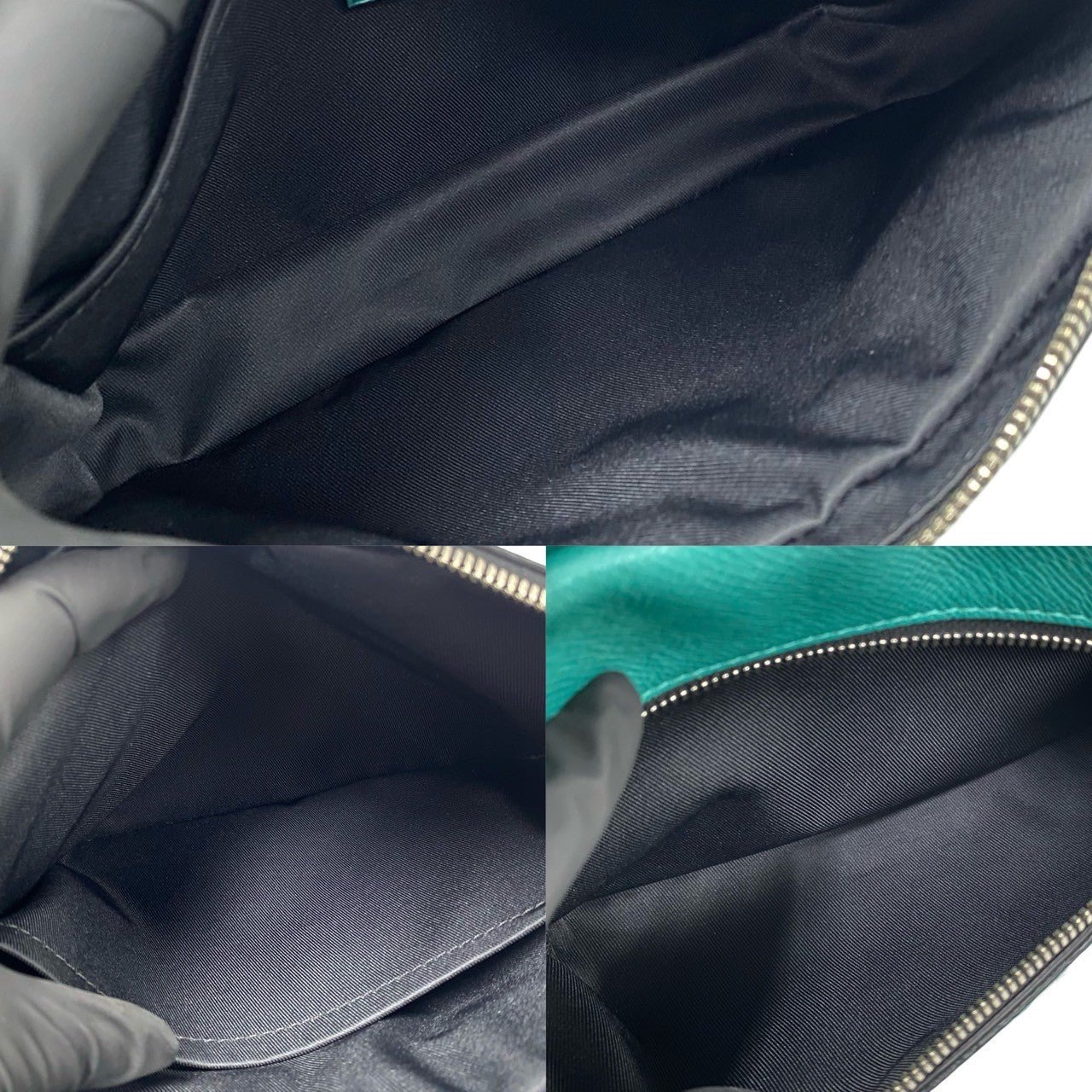 LOUIS VUITTON Shoulder Bag leather green Taigalama outdoor messenger | AlmaBagz - Image 8