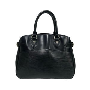 LOUIS VUITTON Handbag leather black Epi Passy PM | AlmaBagz