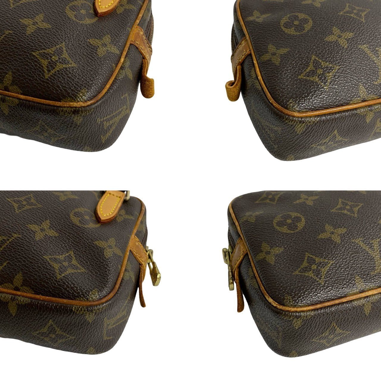 LOUIS VUITTON Shoulder Bag leather Brown Monogram Marley Bandouliere | AlmaBagz - Image 7