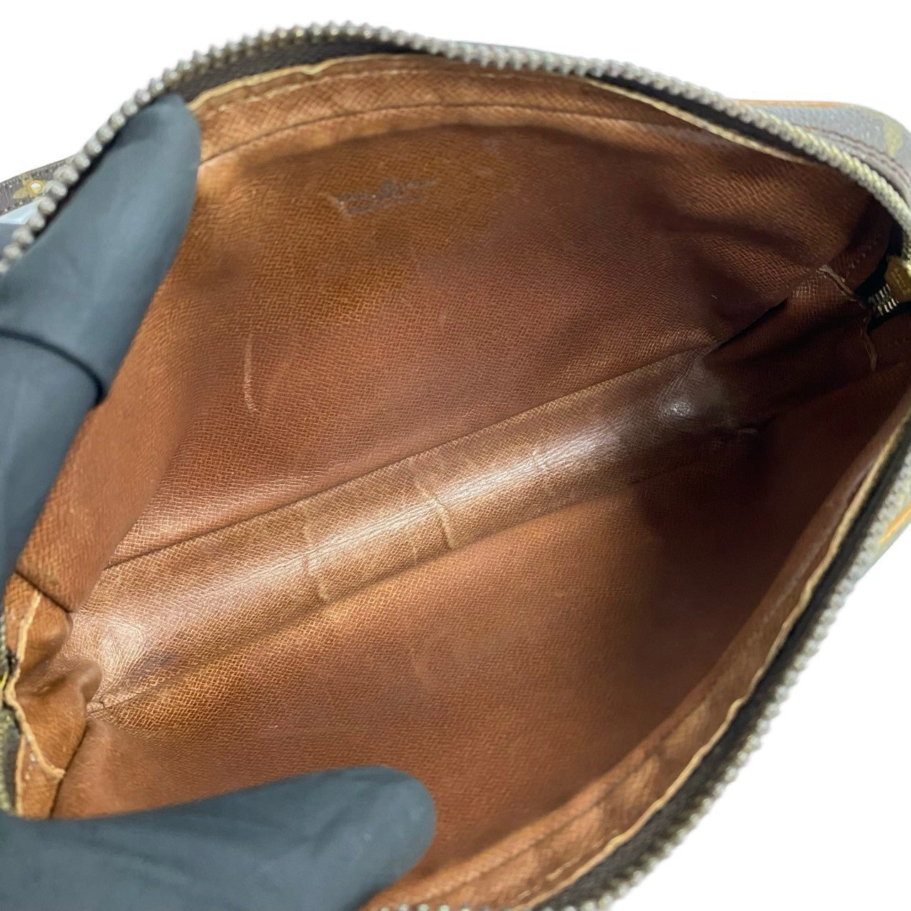 LOUIS VUITTON Shoulder Bag leather Brown Monogram Marley Bandouliere | AlmaBagz - Image 8