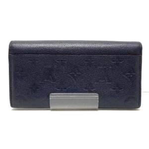 Louis Vuitton Black Leather Sarah wallet accessories | AlmaBagz